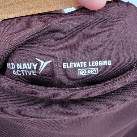 Old Navy Women's Athletic Elevate Go Dry Mesh Detail Leggings Purple Size Small - Picture 5 of 11